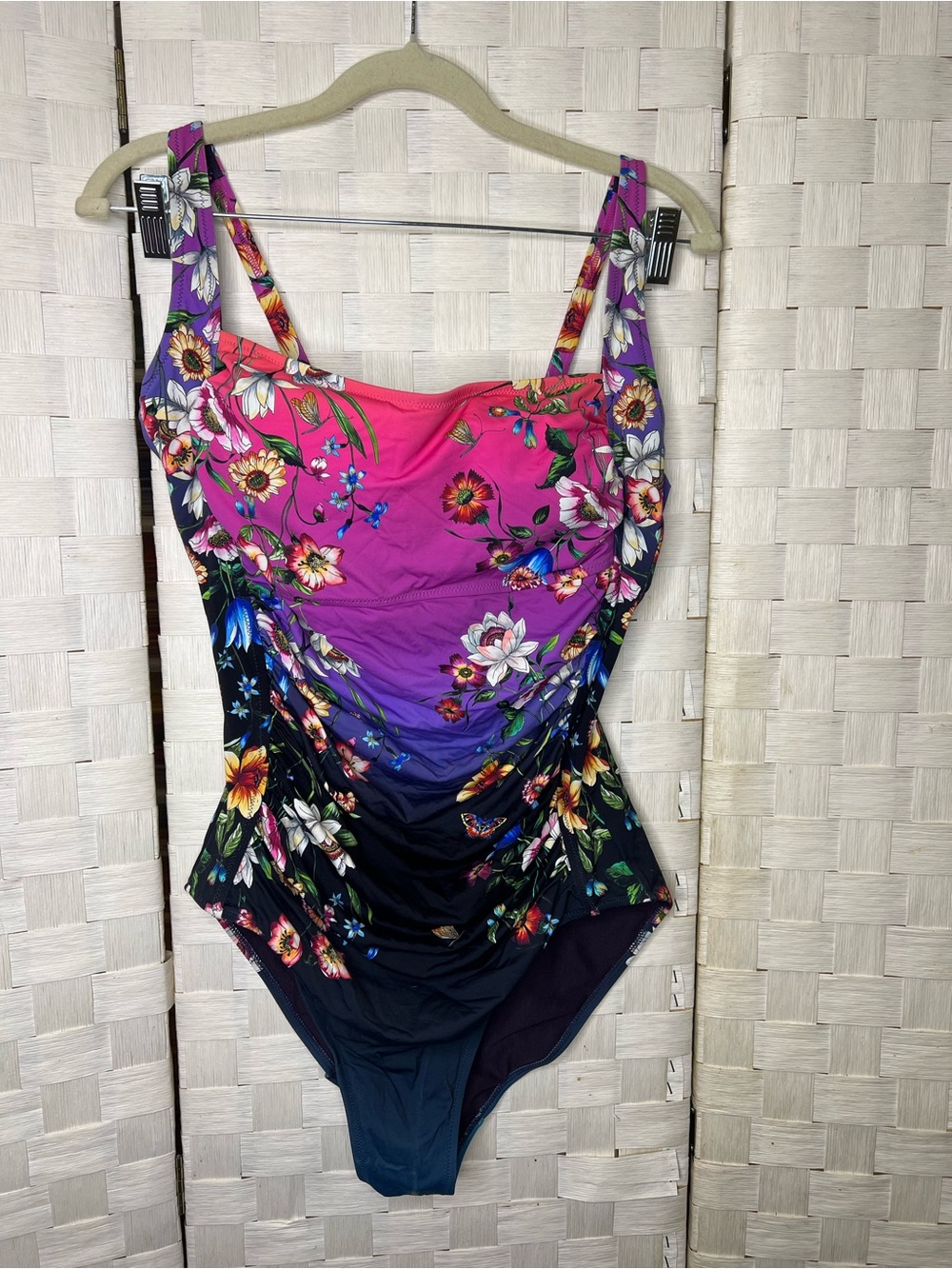 Johnny Was California Floral One Piece Swimsuit – XXL